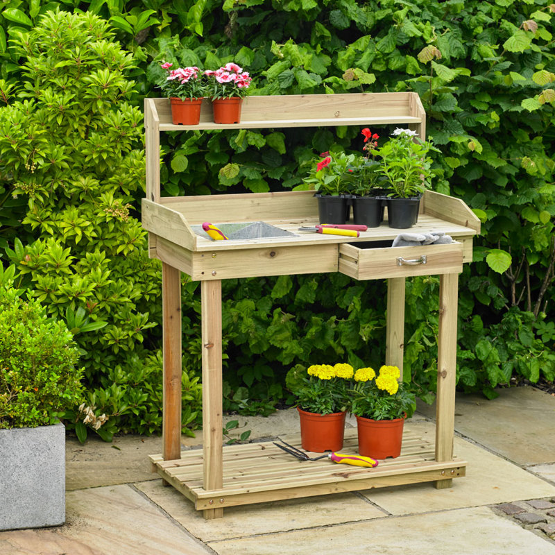 Sol 72 Outdoor Keeling Potting Bench & Reviews Wayfair.co.uk